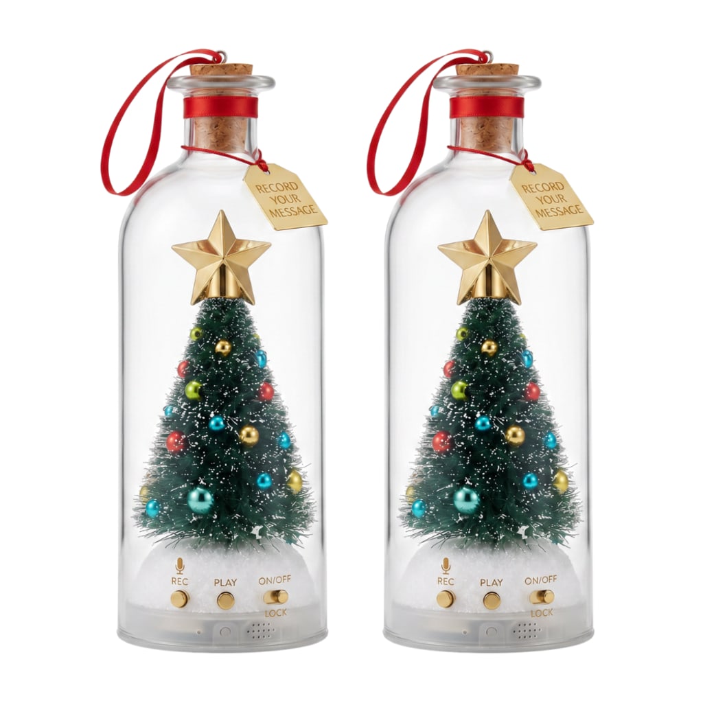 Eviona™ Record-a-Message Christmas Tree
