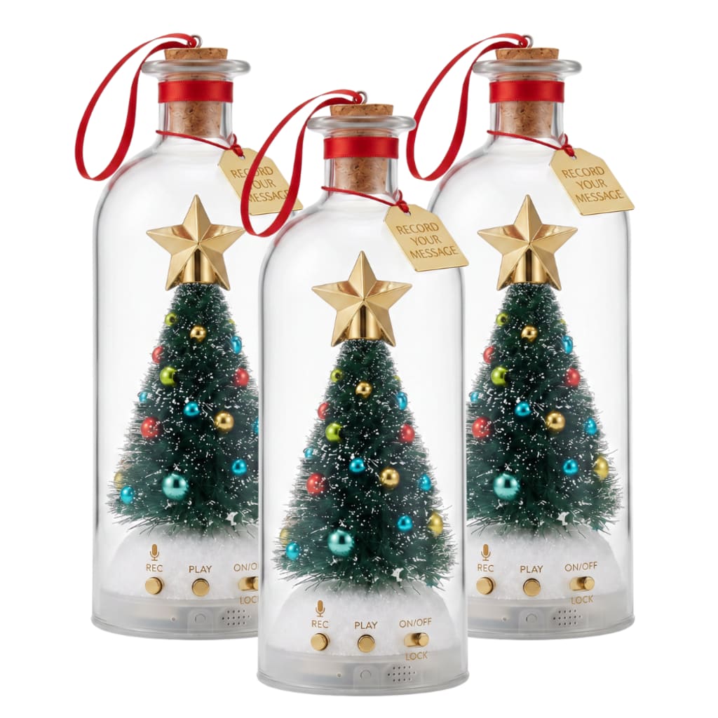 Eviona™ Record-a-Message Christmas Tree