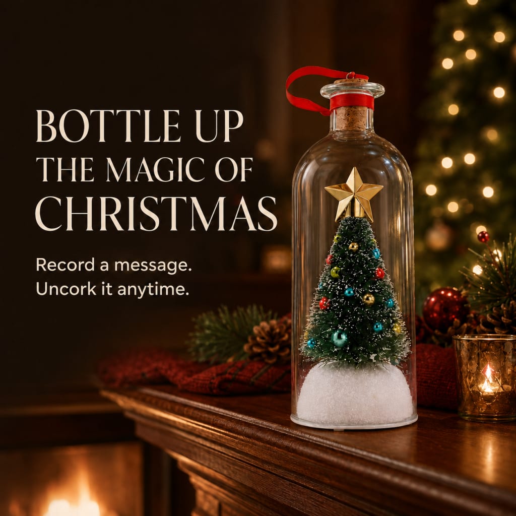 Eviona™ Record-a-Message Christmas Tree