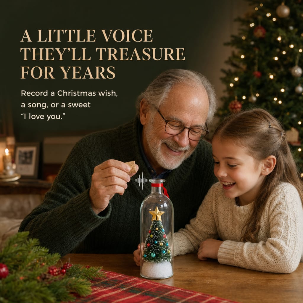 Eviona™ Record-a-Message Christmas Tree
