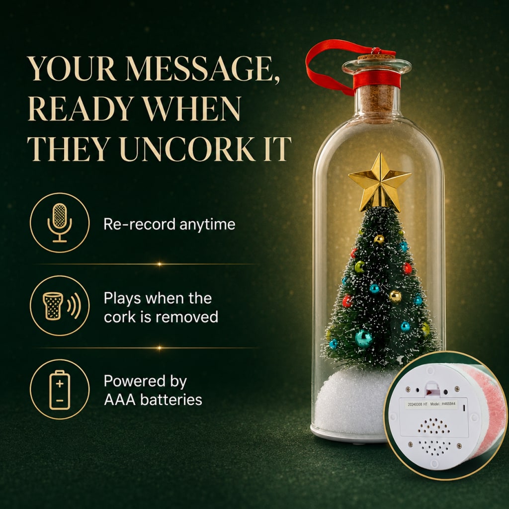 Eviona™ Record-a-Message Christmas Tree